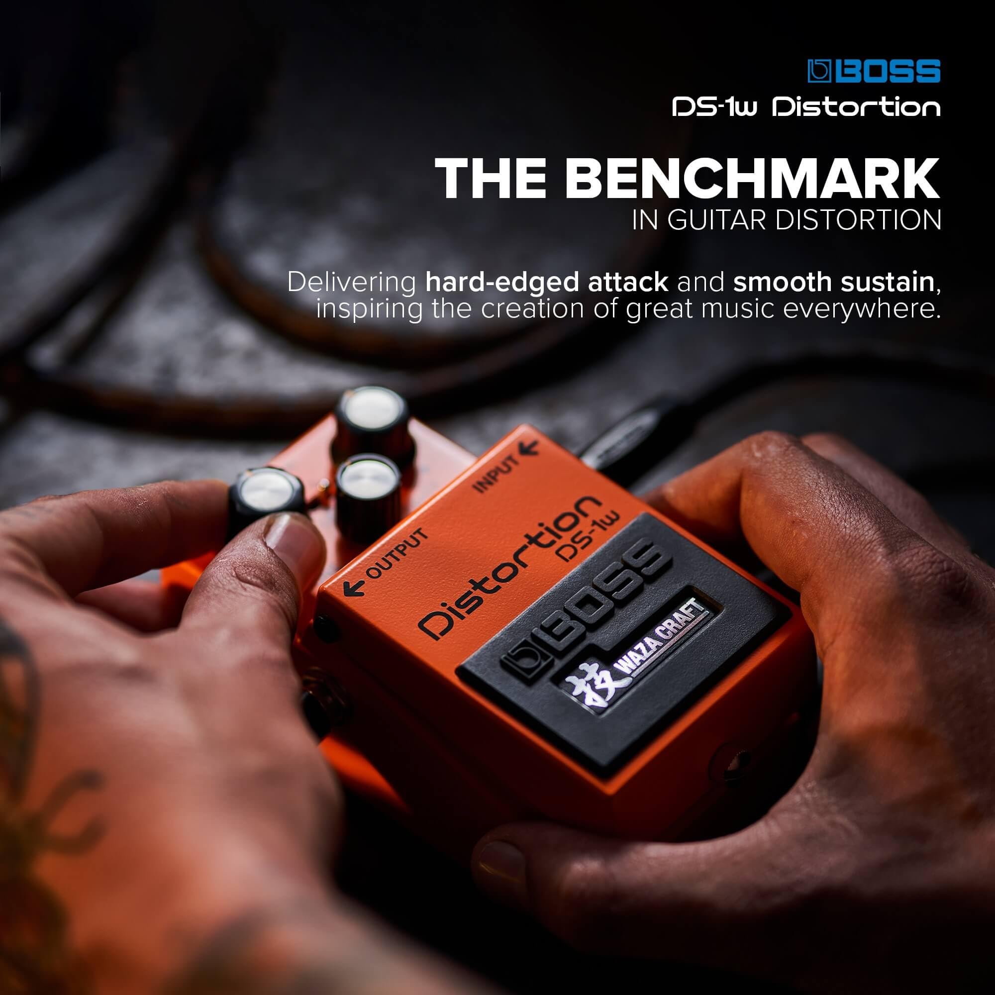 BOSS DS-1W Special Edition Waza Craft Distortion Pedal for